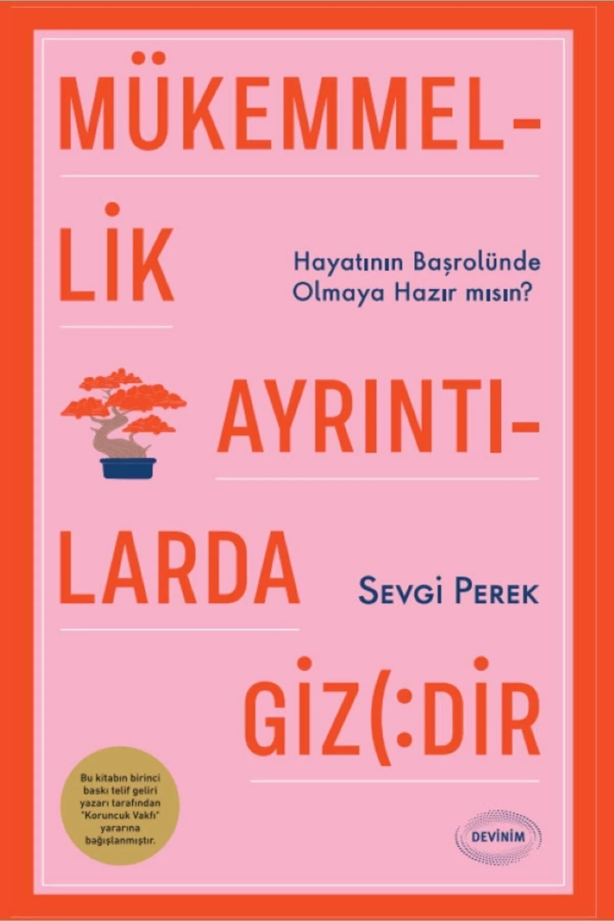 Mükemmellik Ayrıntılarda Gizlidir kitap kapağı
