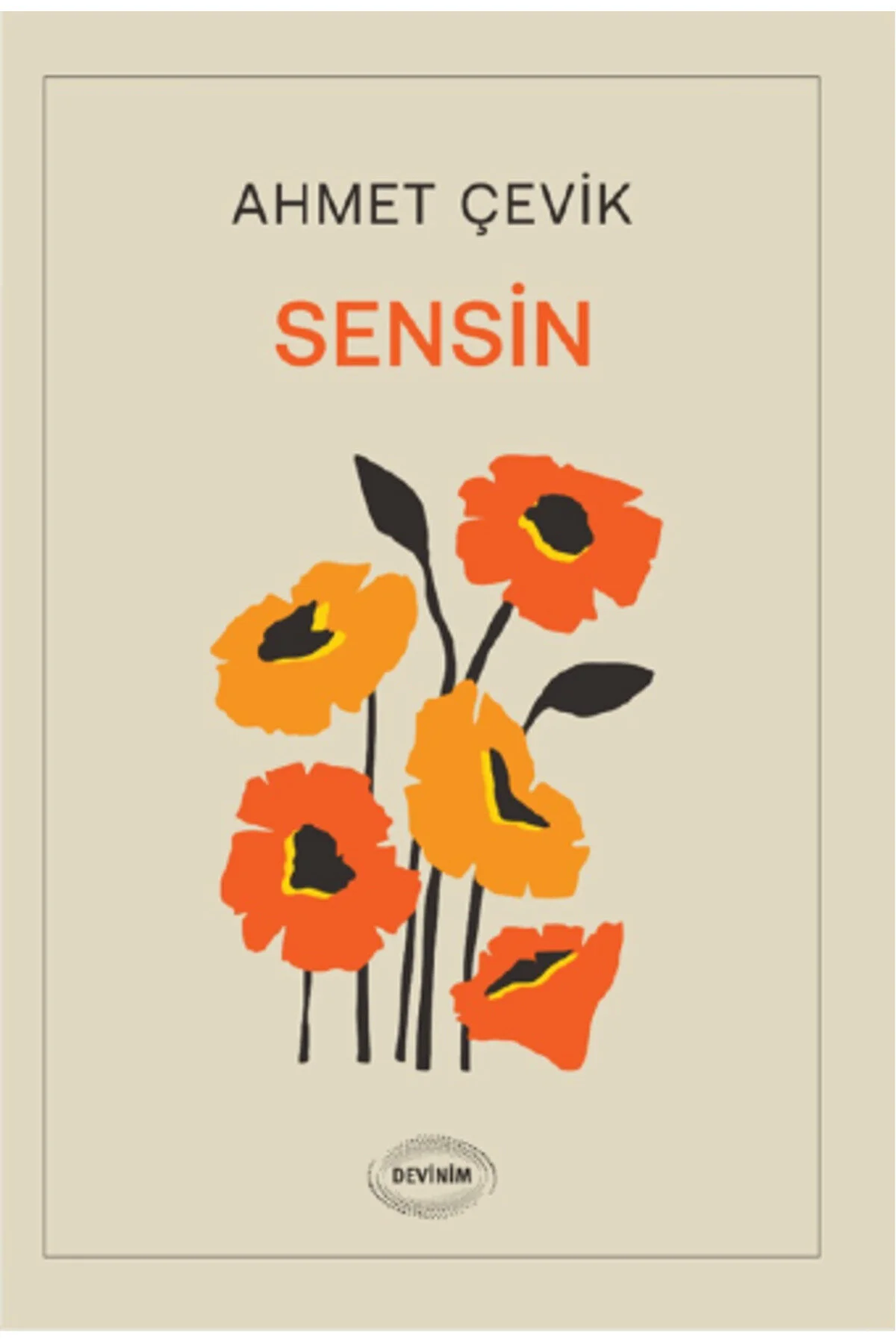 Sensin kitap kapağı